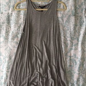 Grey tank dress
